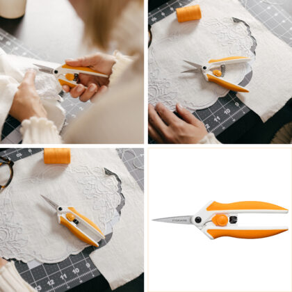 Fiskars Easy Action Spring Loaded Scissors / Snips