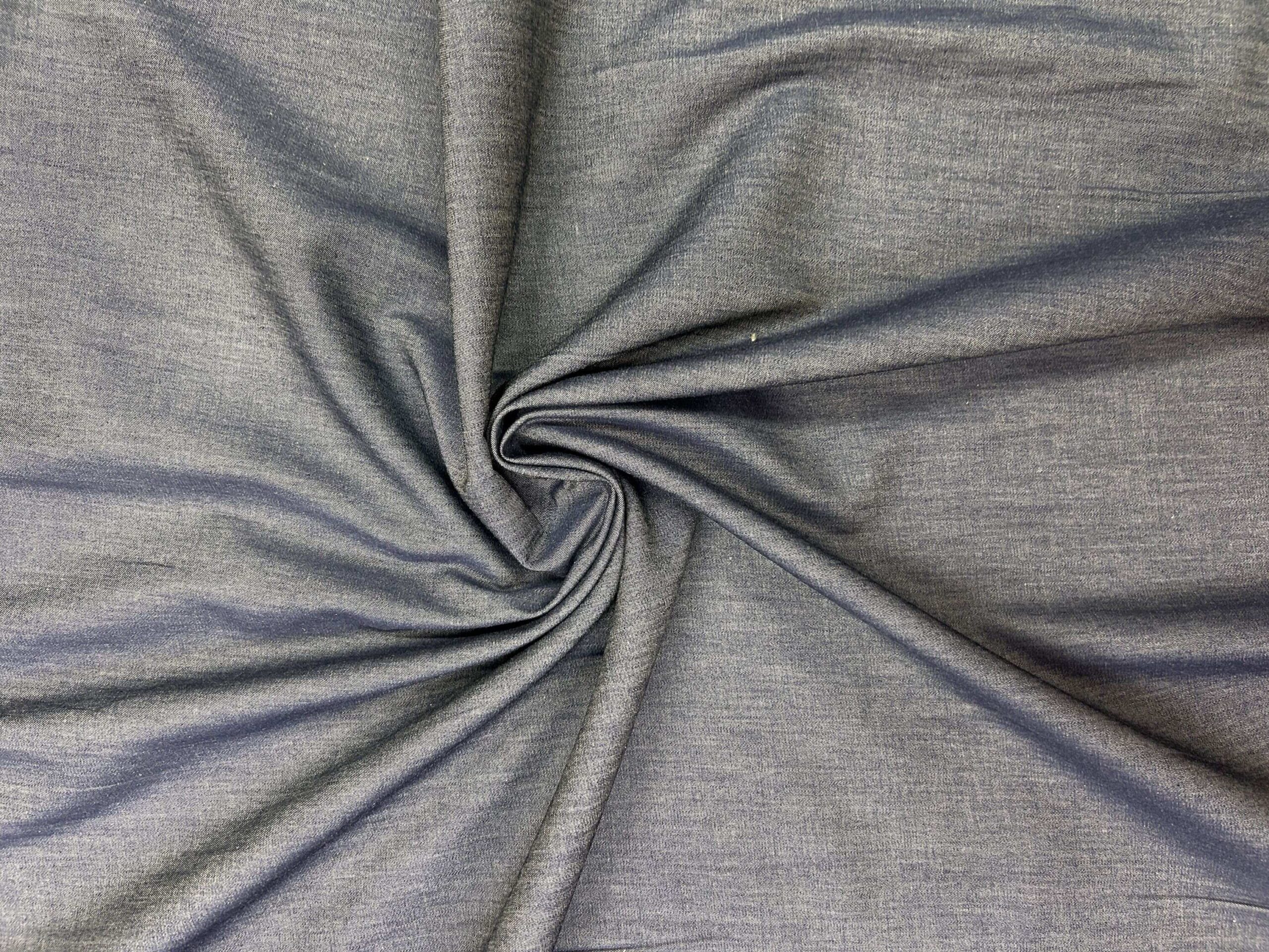 Denim Cotton Chambray - Image 2