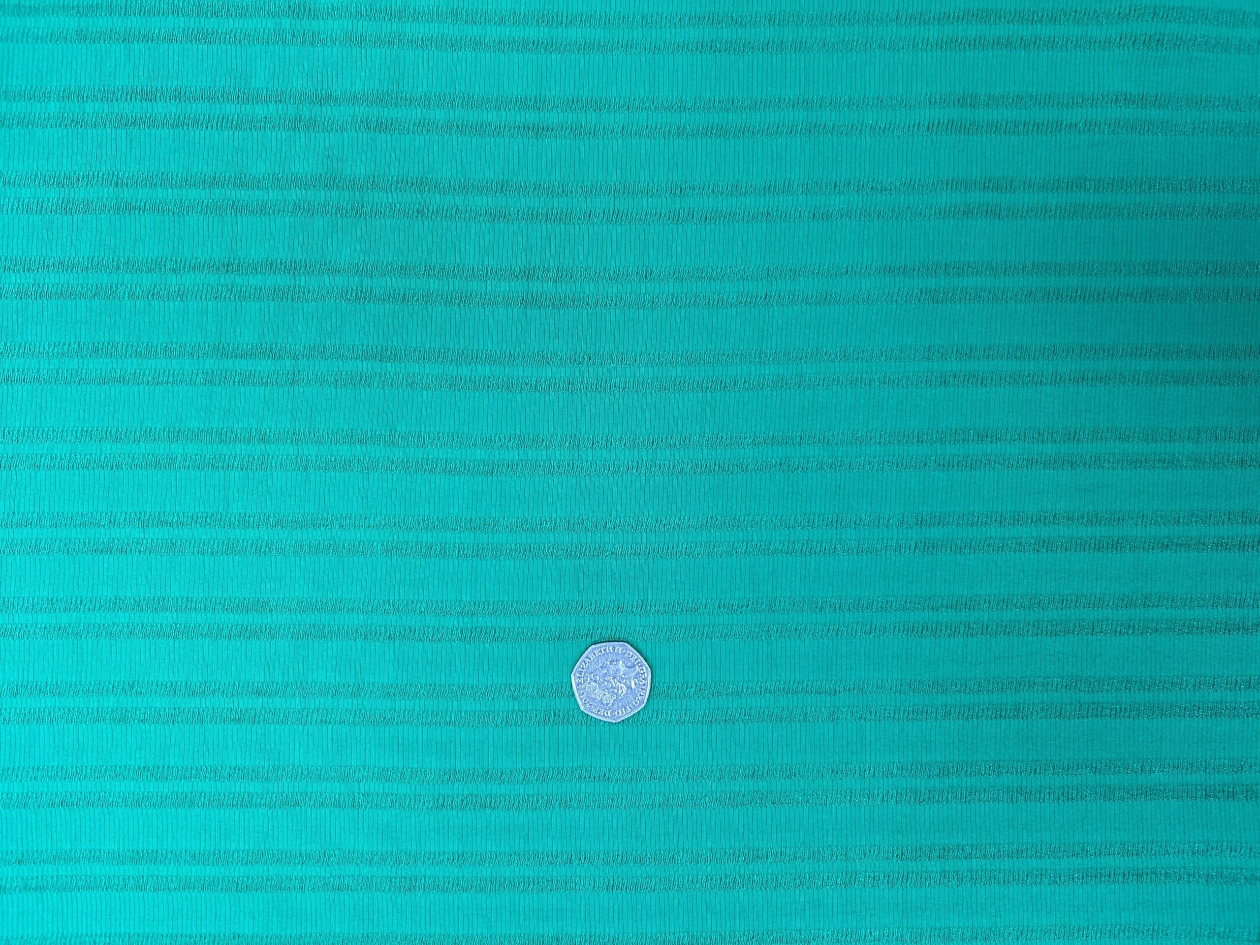 Emerald Green Cotton Viscose - Image 3