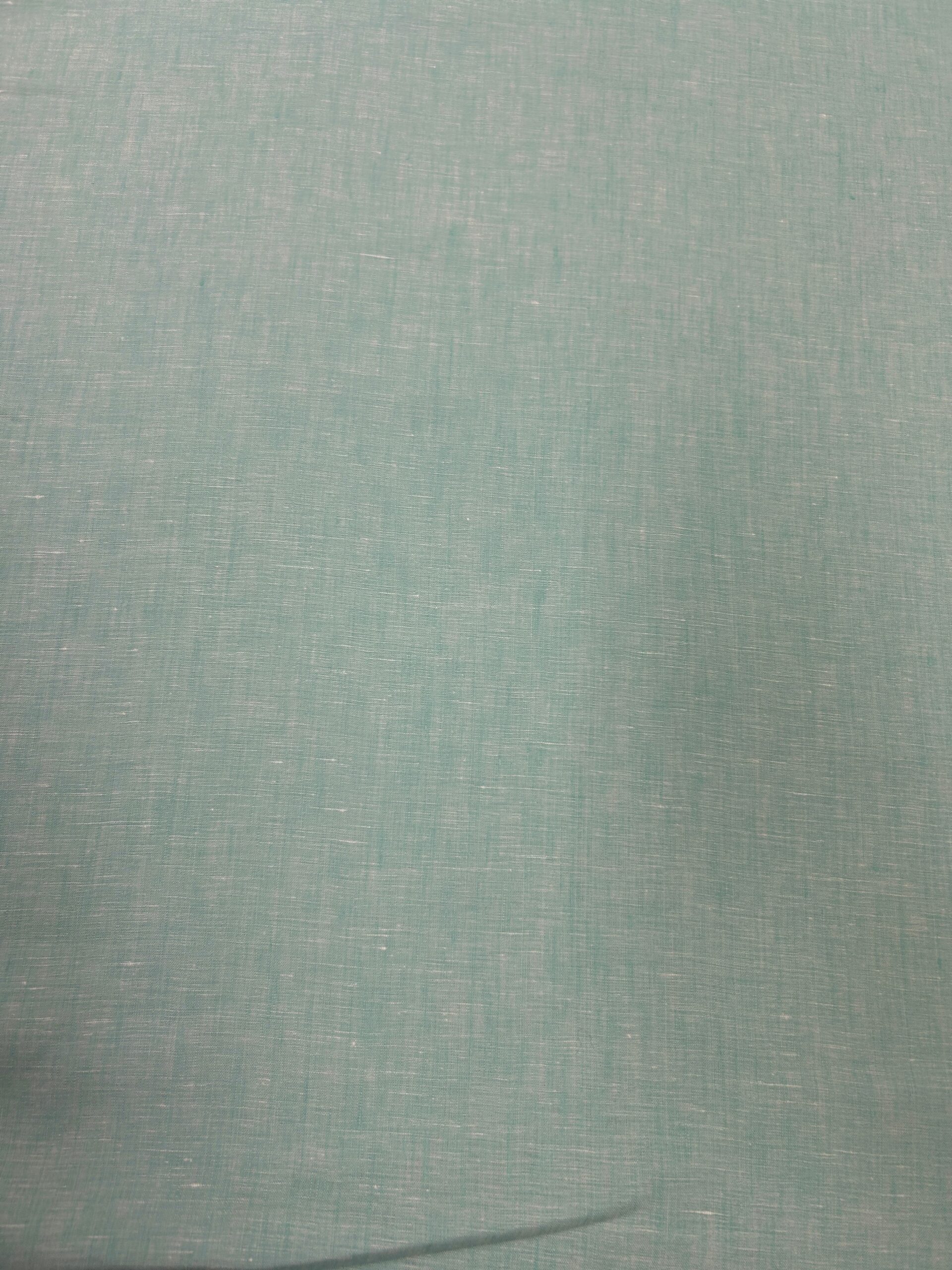 100% Linen in Mint Ex Paul Smith Handkerchief weight 150cm - Image 3