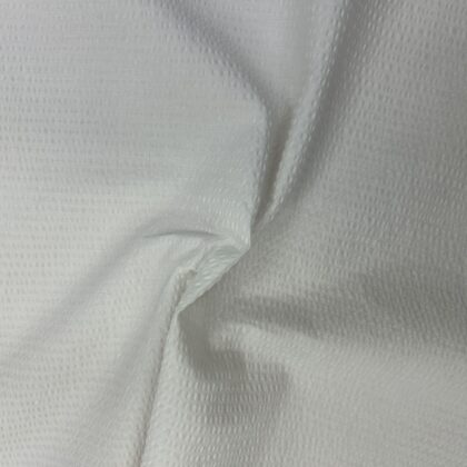 100% cotton seersucker white 140cm wide